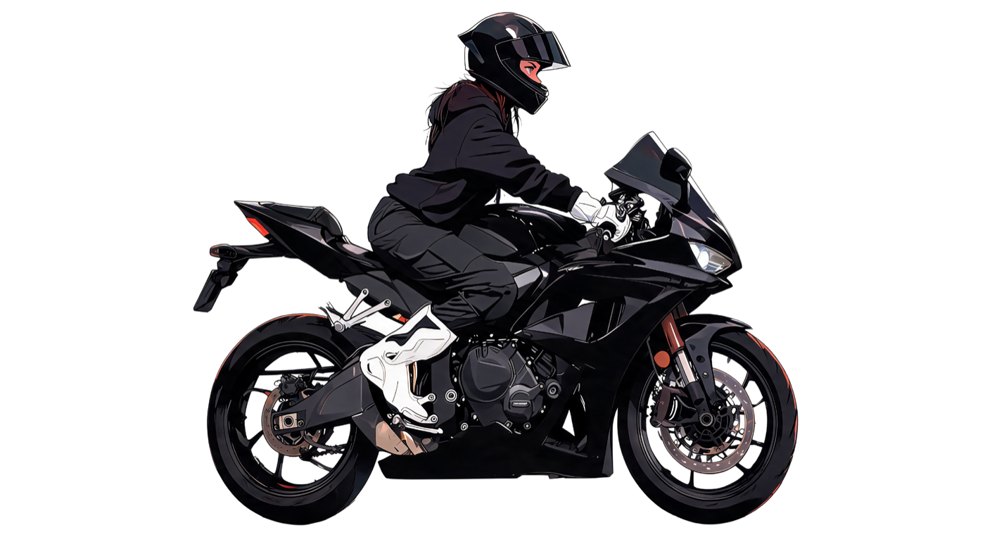 Millie rider illustration